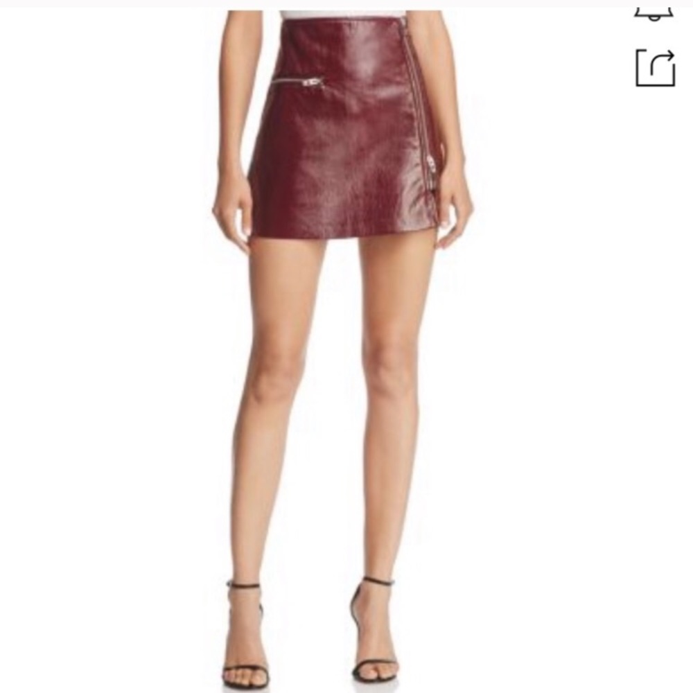 BLANKNYC Red Leather mini - 25